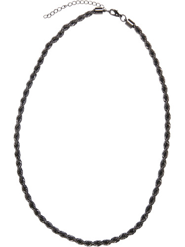 Charon Intertwine gunmetal necklace