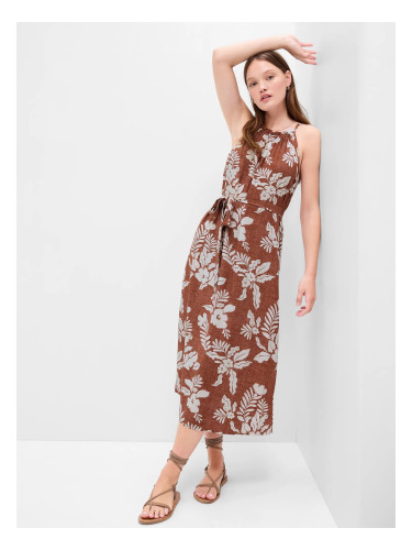 GAP Patterned Midi Dress - Ladies