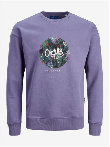 Purple Boys' Sweatshirt Jack & Jones Silver - Boys