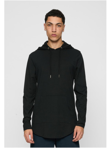 Hooded jersey black