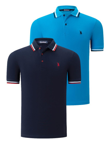 Мъжка поло тениска. dewberry