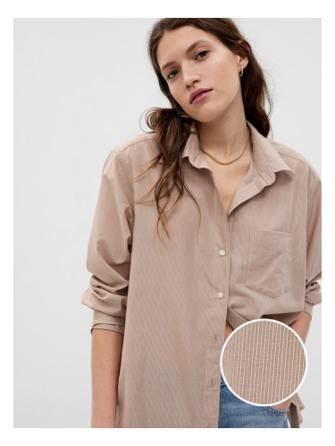 GAP Striped Oversized Shirt - Ladies