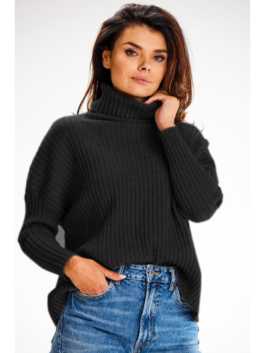Awama Woman's Sweater A615 Black