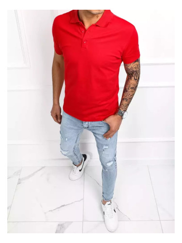 Мъжка поло тениска DStreet Red
