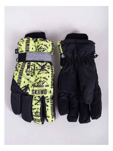 Yoclub Kids's Children's Winter Ski Gloves REN-0288C-A150