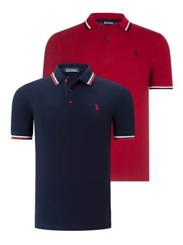 Мъжка поло тениска. dewberry