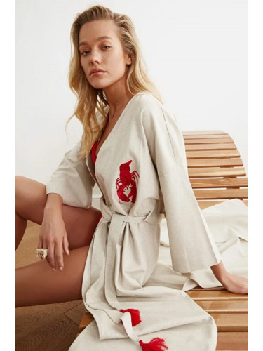 Дамски халат Trendyol Patterned