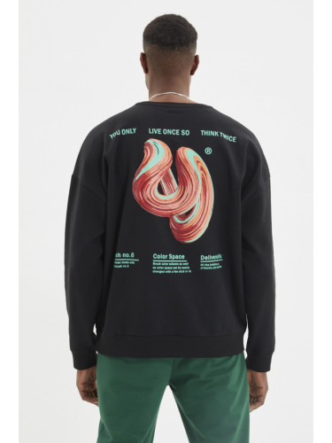 Мъжки суичър Trendyol Color space