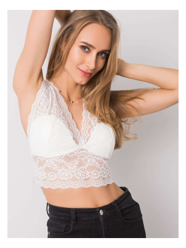 White lace top OH BELLA