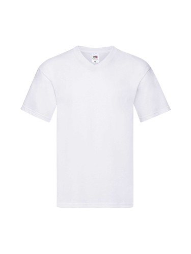 White T-shirt Original V-neck Fruit of the Loom