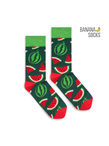 Banana Socks Unisex's Socks Classic Watermelons