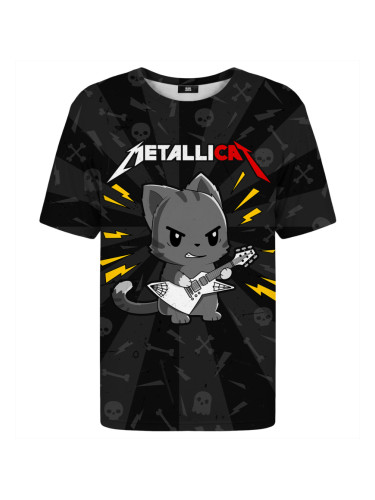 Дамска тениска  Mr. GUGU & Miss GO Metallicat