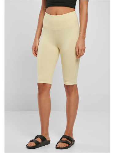 Women's Organic Stretch Jersey Shorts - Soft Yellow