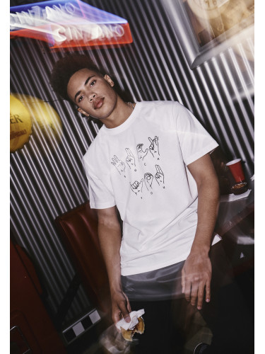 FU Sign Language T-Shirt White