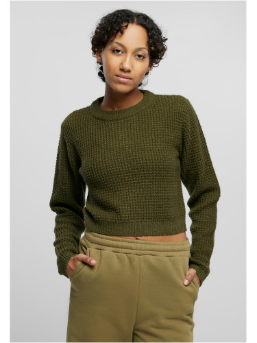 Women's short sweater UC - olive