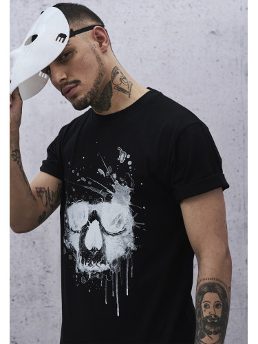 Skull Tee Black Water Color