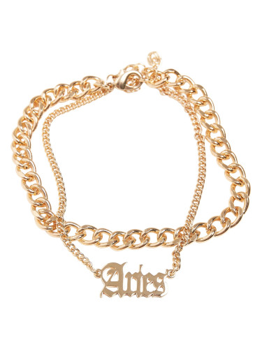 Zodiac Golden Aries Anklet