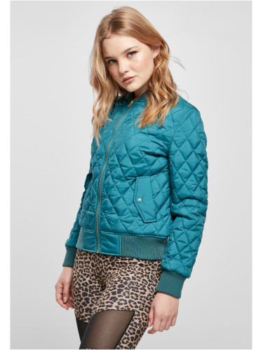 Women's Diamond Duvet Nylon Jacket Jasper