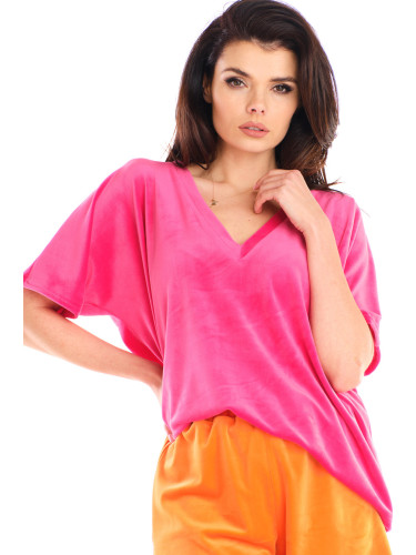 Awama Woman's Blouse A416 Pink