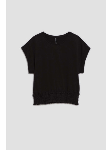 Marisse Women's T-Shirt L-Ts-4090 Black