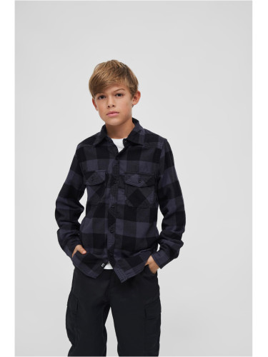 Children's shirt black/grey