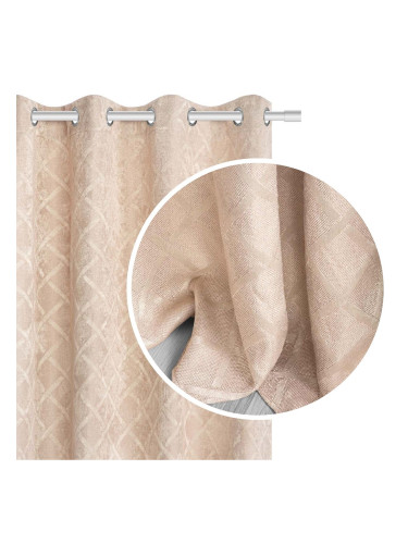 Edoti Blackout curtain 140x250 A487