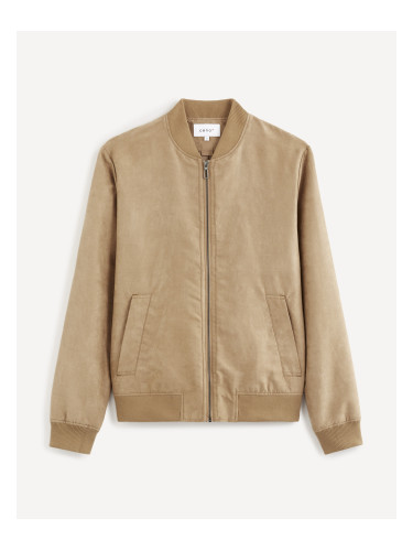Celio Bomber Budain in imitation suede - Mens