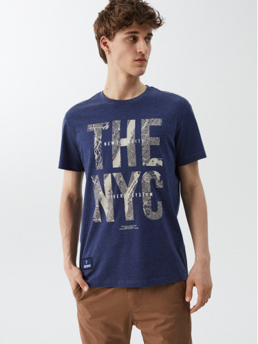Разнообразна мъжка тениска NY CITY 01