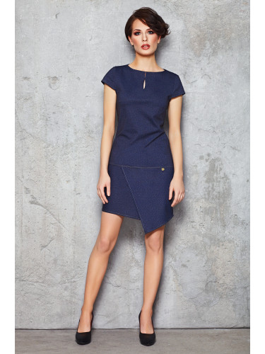 Infinite You Woman's Dress M048 Navy Blue