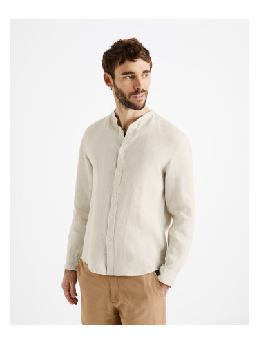 Celio Linen Shirt Damaolin - Mens