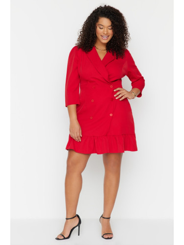 Дамска рокля. Trendyol Plus size