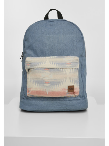 Inka Denim Backpack Blue/Multicolor