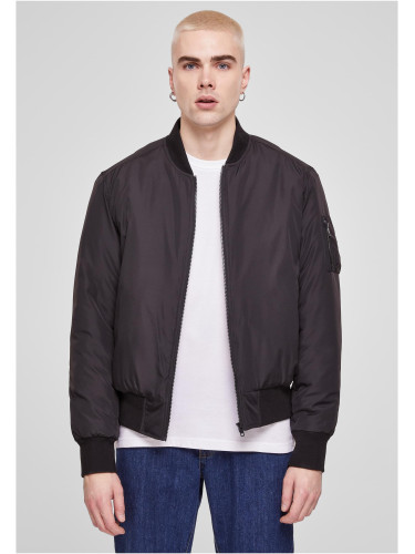 Recyclet Basic Bomber Jacket Black