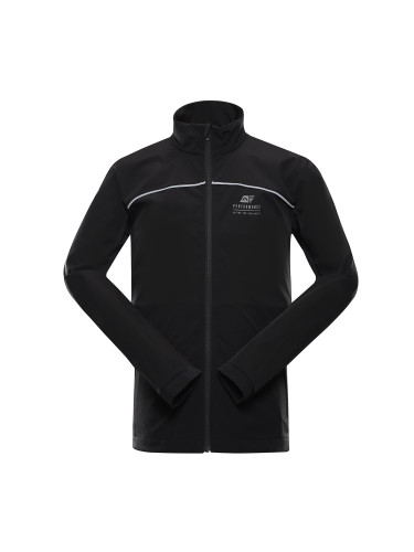 Men's softshell jacket ALPINE PRO GEROC black