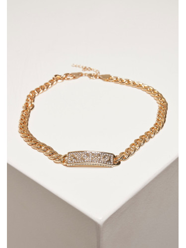 XOXO necklace - gold colors