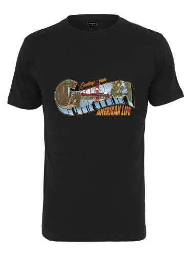 American Life Greetings Tee black
