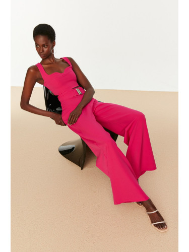 Дамски панталон Trendyol Belted