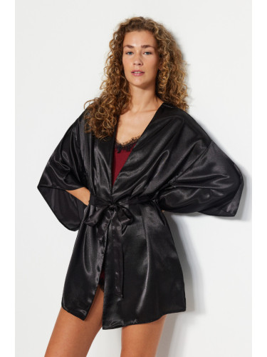 Дамски халат Trendyol Satin