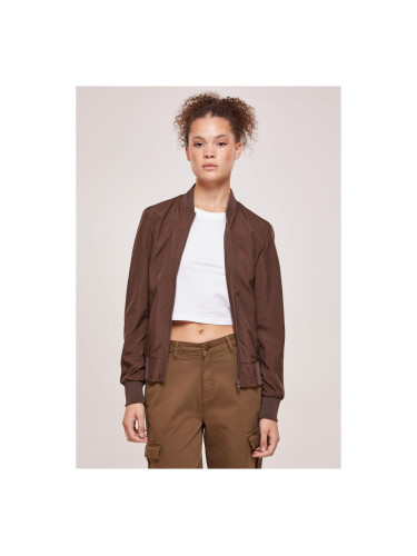 Women's Light Bomber Jacket Brown