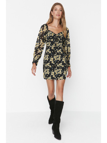 Trendyol многоцветна тъкана рокля