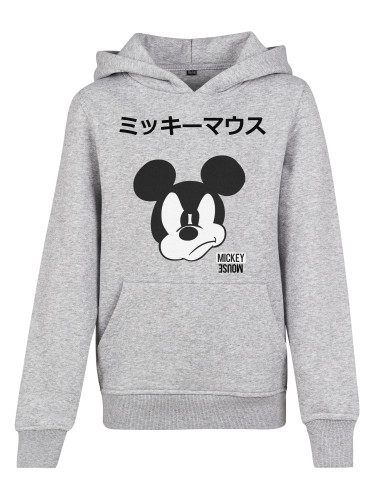 Children's Mickey Japanese Hoody Heather Grey