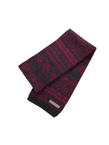 Knitted scarf ALPINE PRO LERME fuchsia