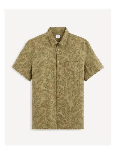 Celio Linen Shirt Baovera - Mens