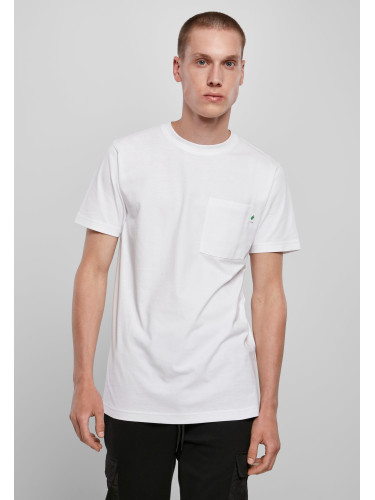 Basic Pocket T-Shirt Made of Organic Cotton White