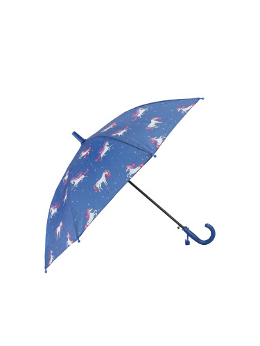 Semiline Kids's Manual Umbrella L2054-1 Navy Blue