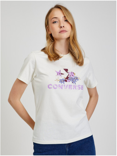 Creamy women's T-shirt Converse