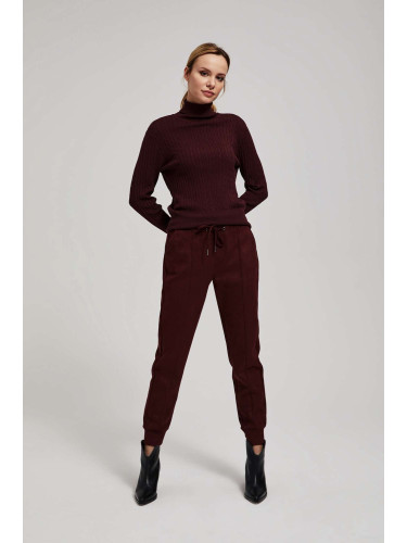 Marisse Chestnut Trousers With Ties