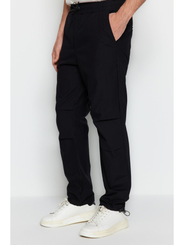 Trendyol Black Jogger Fit Baggy Parachute Trousers