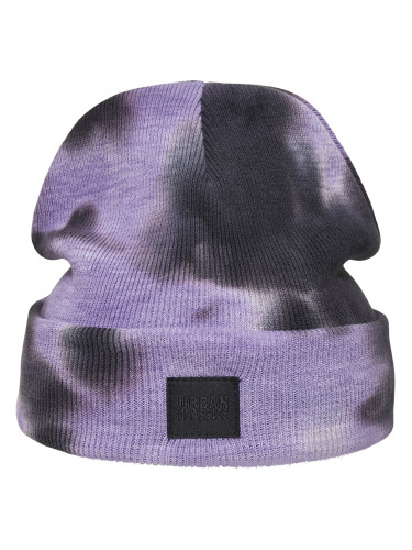 Dye Beanie - Purple/Dark Grey