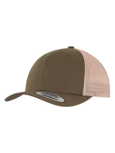 Retro Trucker 2-Tone mossgreen/khaki
